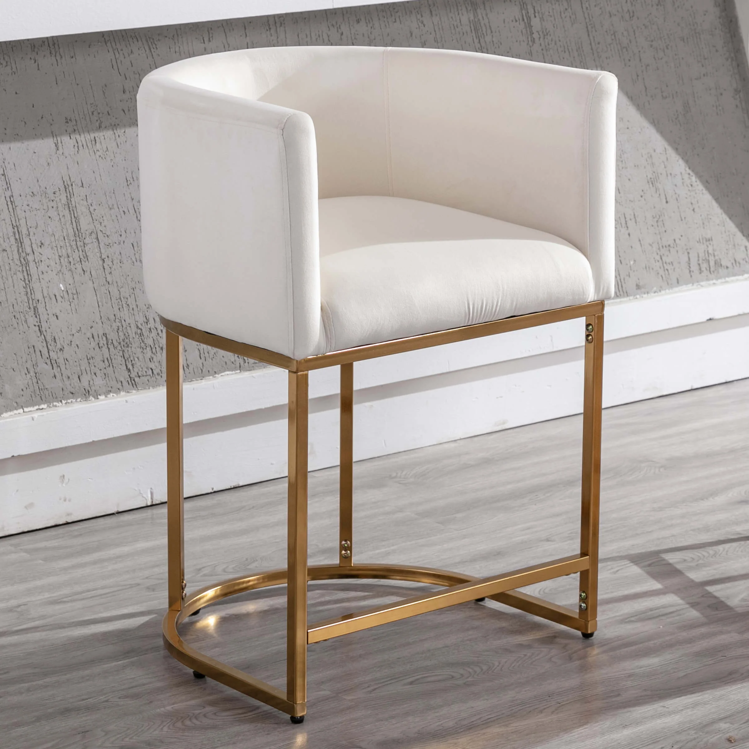 24"H-32"H Metal Frame Counter Stool 1 PCS - 5690