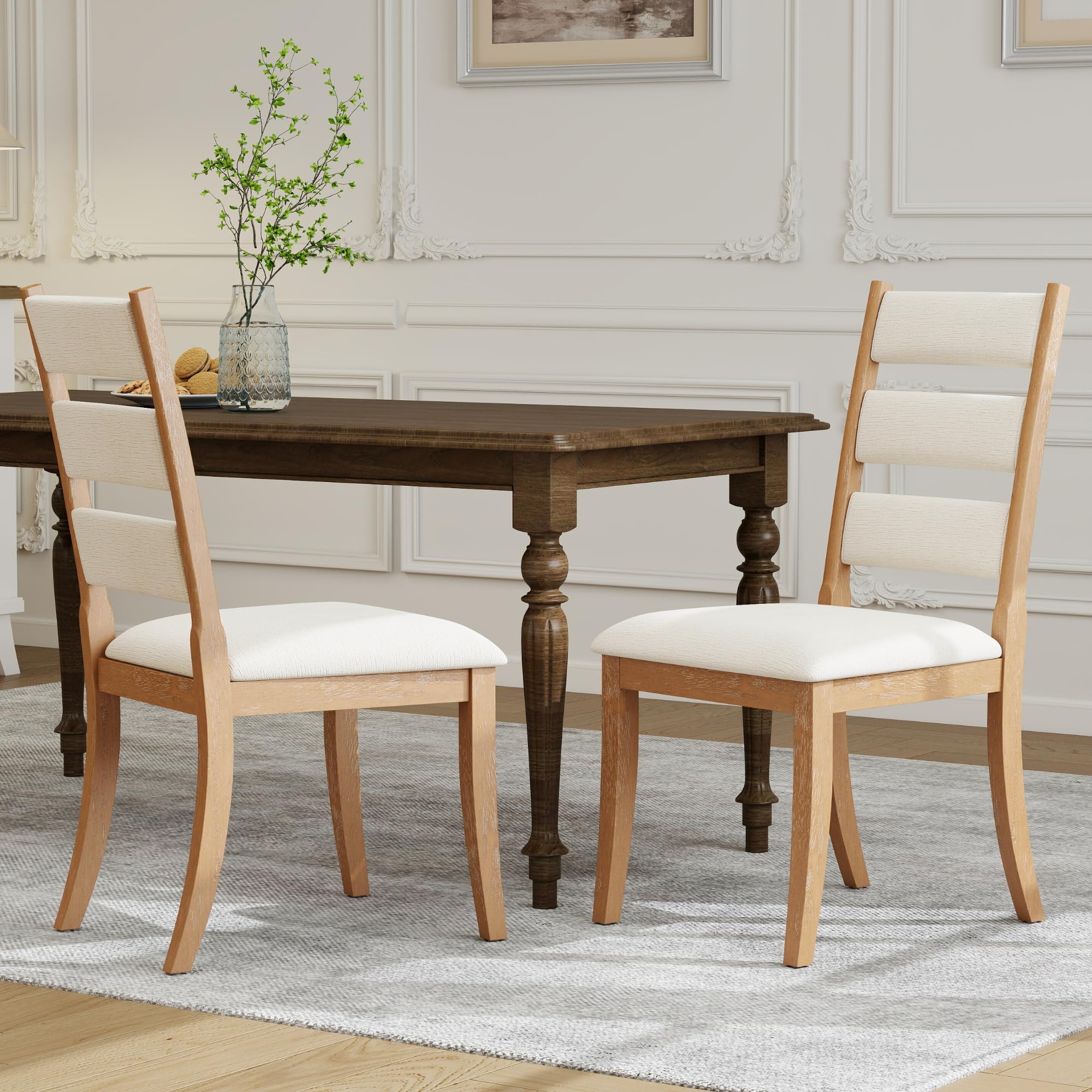 French Country High Back Dining Chairs - 20424DC
