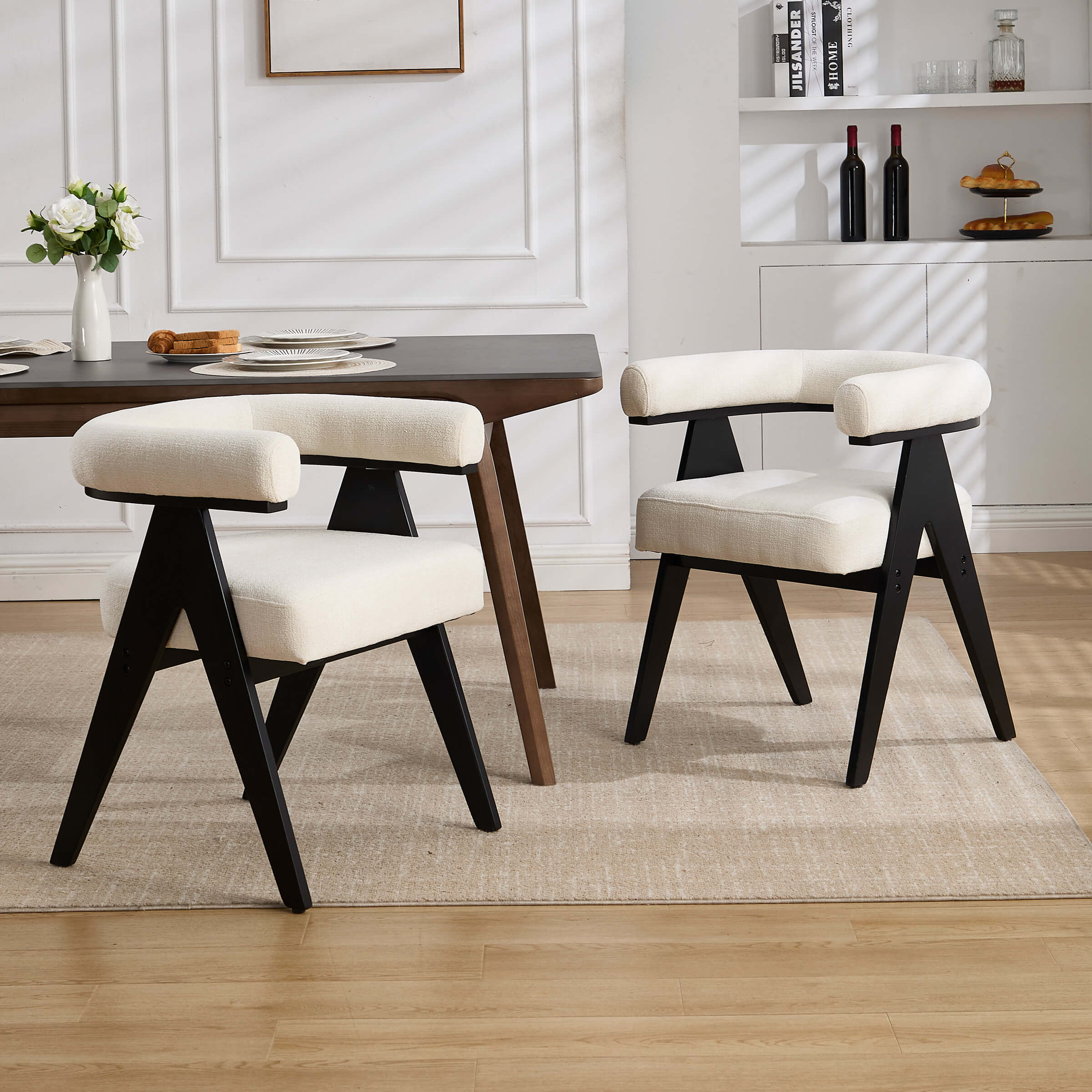 Barrel Dining Chairs Set of 2 - 6324DC