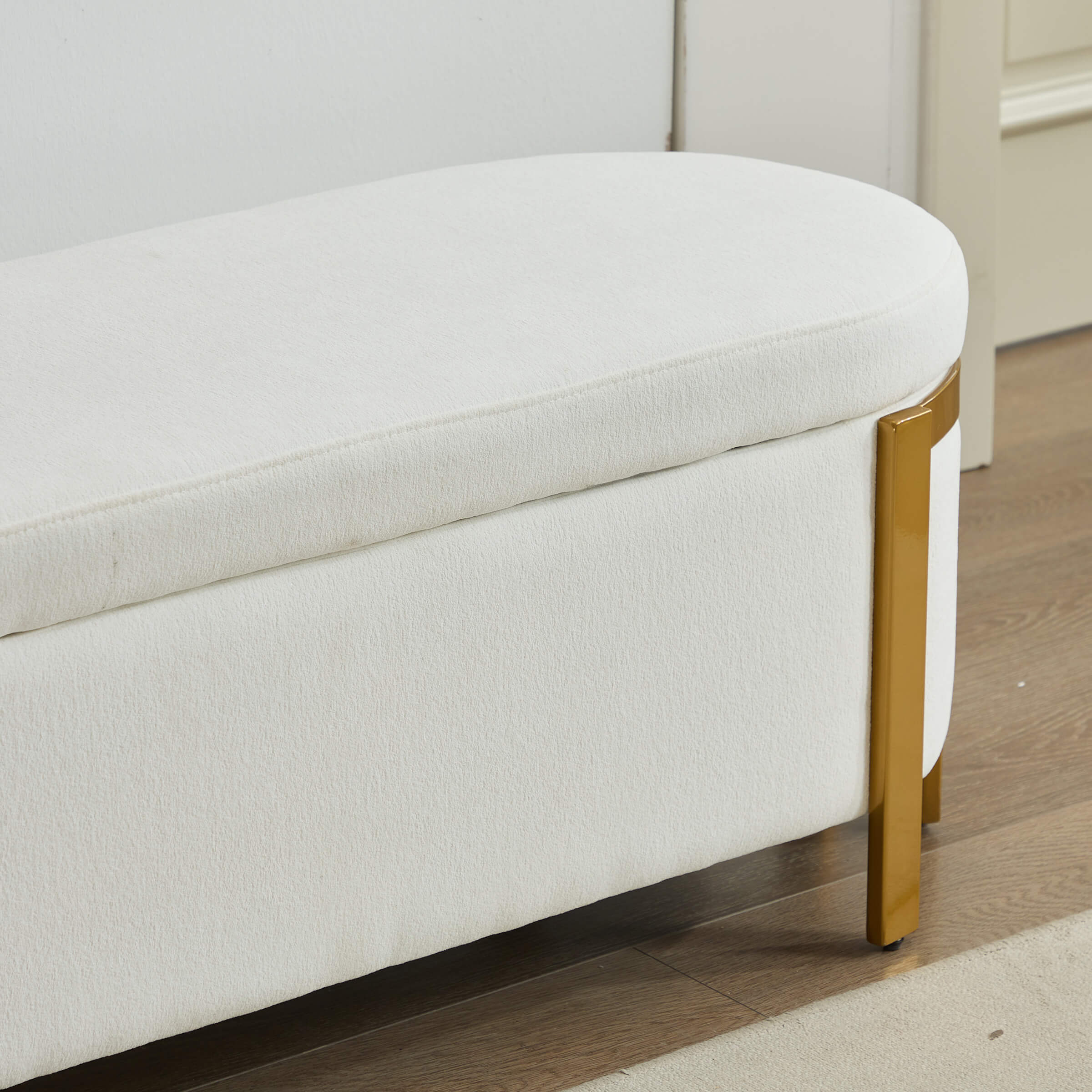 48āW Storage Bench Ottoman End of Bed - 5001BH - Image 32
