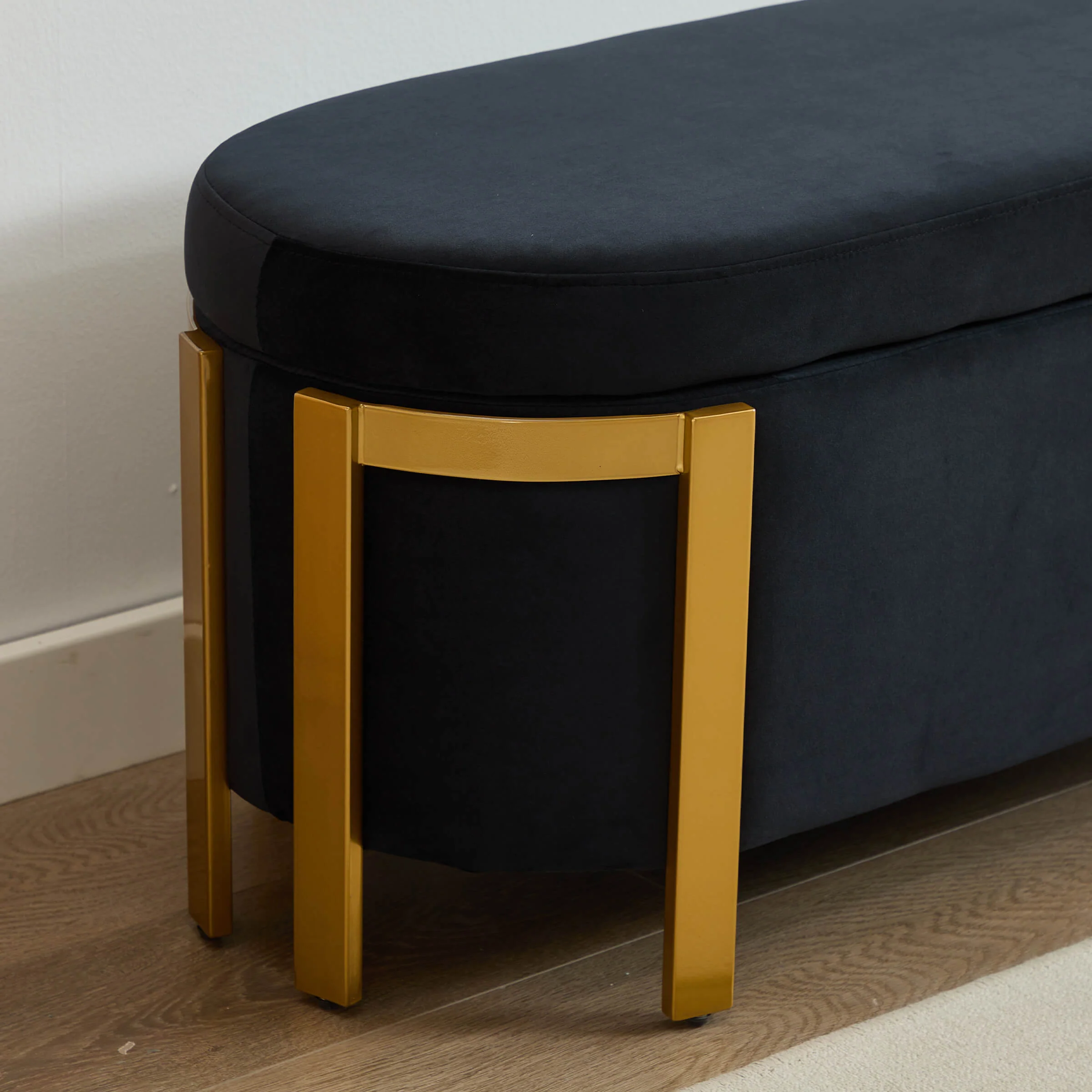 48āW Storage Bench Ottoman End of Bed - 5001BH - Image 39